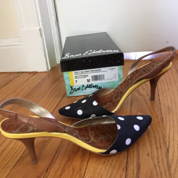 Sam Edelman Shoes - Sam Edelman Orly slingback pumps, size 7/7.5